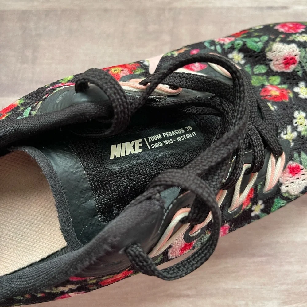 ‼️sold‼️Nike Air Zoom Pegasus 36 Floral Sneaker 5.5Y - Picture 13 of 16